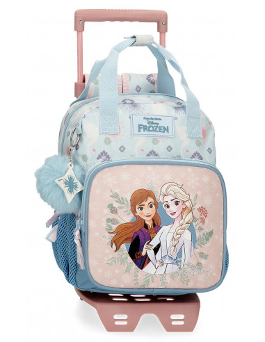 MOCHILA ADAP. 28CM. C/CARRO FROZEN OWN YOUR DESTINY