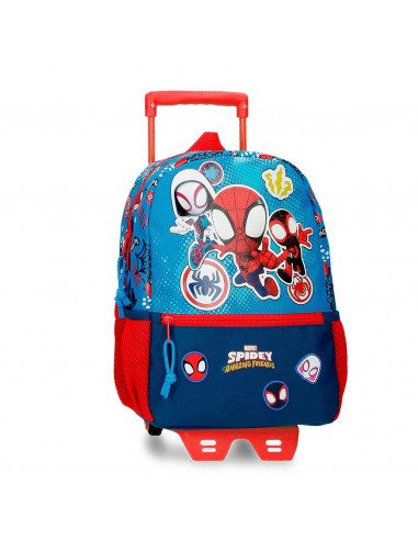 MOCHILA ADAP.32 CM. C/CARRO GO WEBS GO SPIDEY