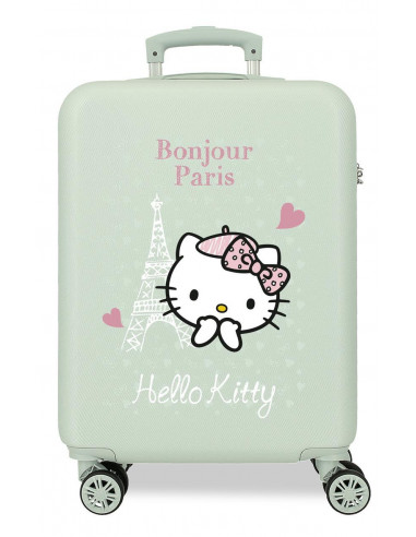 TROLLEY ABS 55CM.4R. HELLO KITTY PARIS