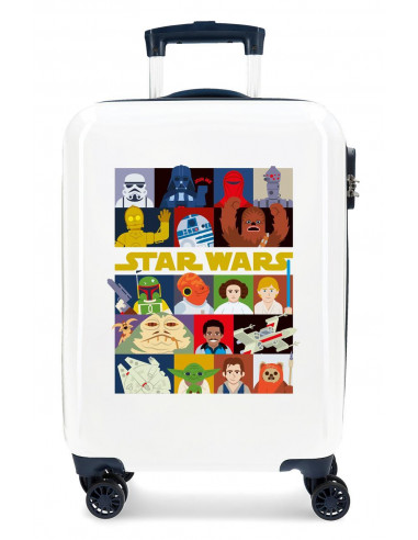 TROLLEY ABS 55CM.4R. STAR WARS CHARACTERS