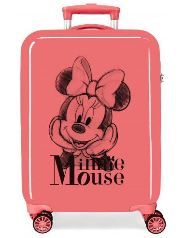 TROLLEY ABS 55CM.4R. MINNIE IN LOVE