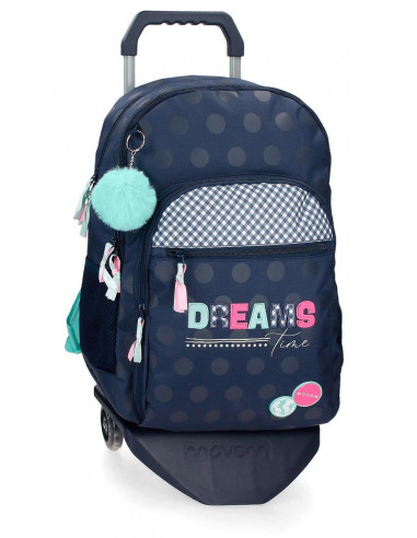 MOCHILA ADAP.44CM 2C.C/CARRO MOVOM DREAMS TIME