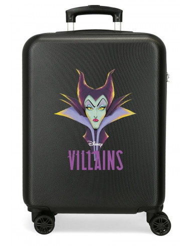 TROLLEY ABS 55CM.4R. VILLAINS MALEFICA