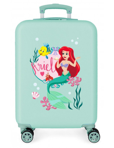 TROLLEY ABS 55CM.4R. PRINCESS CELEBRATION ARIEL