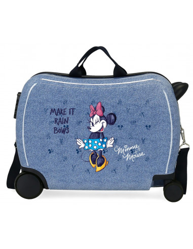 MALETA INF.ABS 4R. MINNIE MAKE IT RAIN BOWS