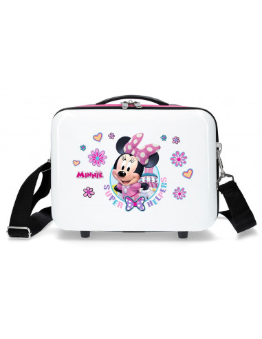 NECESER ABS ADAP.  MINNIE SUPER HELPERS BLANCO