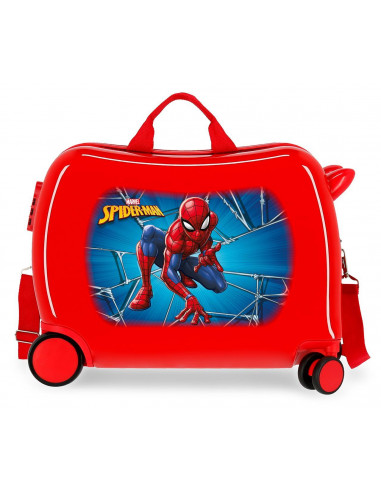 MALETA INF.ABS 4R SPIDERMAN BLACK