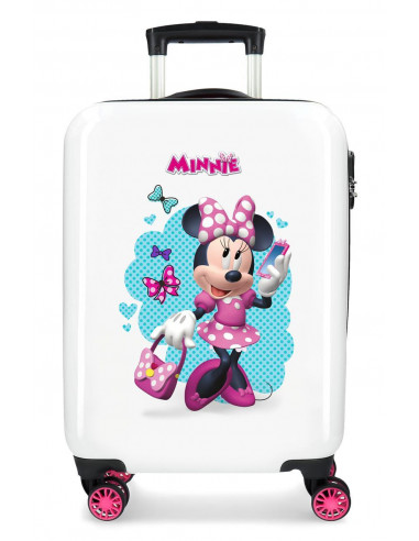 TROLLEY ABS 55CM.4R.GOOD MOOD MINNIE