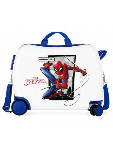 MALETA INF.ABS 4R.(2 MULTID.) SPIDERMAN ACTION