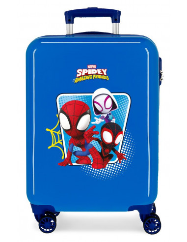 TROLLEY ABS 55CM.4R SPIDEY - TEAM UP