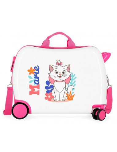 MALETA INF.ABS 4R. (2.MULTI) ARISTOCATS MARIE IN WHITE