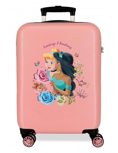 TROLLEY ABS 55CM.4R PRINCESAS COURAGE  KINDNESS