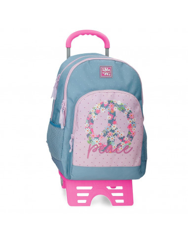 MOCHILA ADAP.44CM 2C.C/CARRO ROLL ROAD PEACE