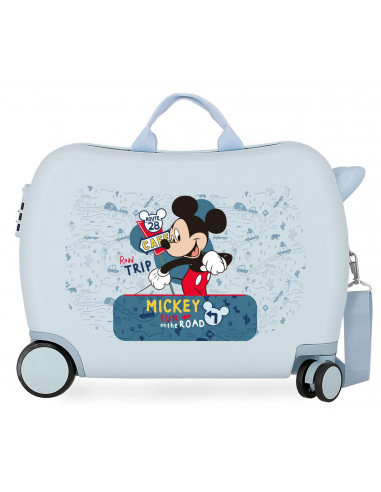 MALETA INF.ABS 4R. (2.MULTI) MICKEY ROAD TRIP