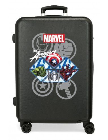 TROLLEY ABS 65CM.4R.AVENGERS HEROES