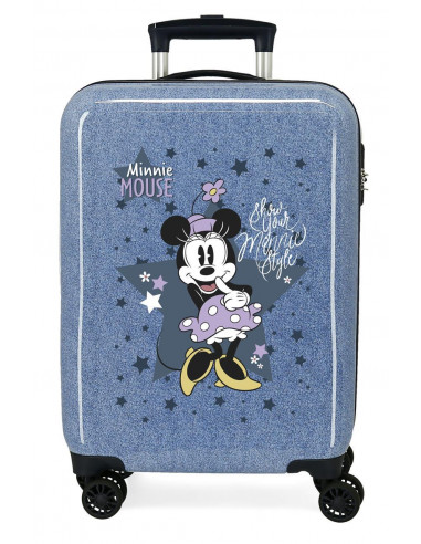 TROLLEY ABS 55CM.4R MINNIE STYLE