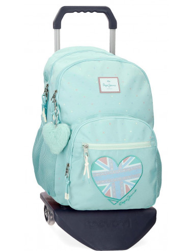 MOCHILA ADAP. 44CM. 2C. C/CARRO PJL NEREA