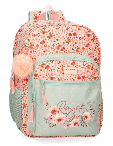 MOCHILA 38CM MOVOM ROMANTIC GIRL