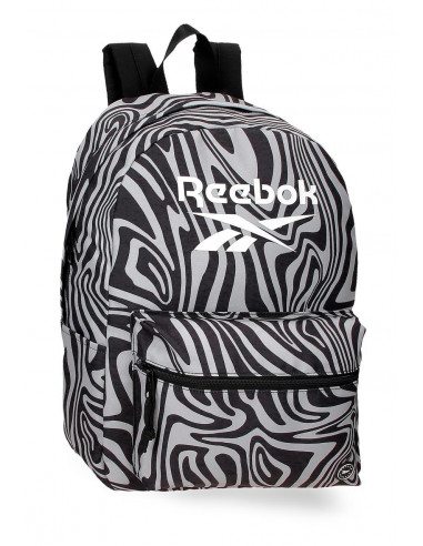 MOCHILA 44CM. REEBOK ZEBRA BEIGE