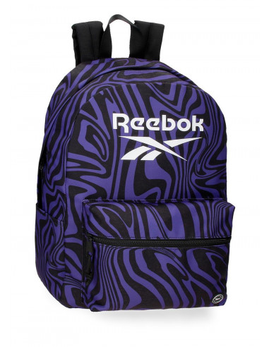 MOCHILA 44CM. REEBOK ZEBRA MORADO