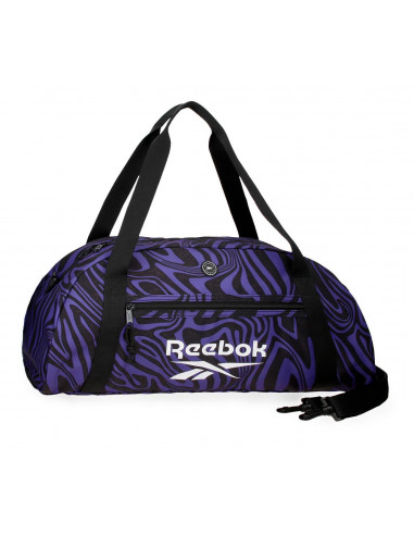 BOLSA DE DEPORTE 55CM REEBOK ZEBRA MORADO