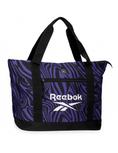 BOLSO TOTE REEBOK ZEBRA MORADO