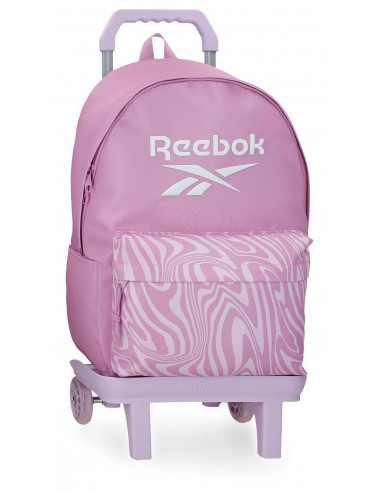 MOCHILA ADAP. 45CM. C/CARRO REEBOK FESTIVAL