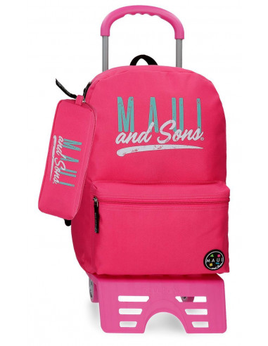 MOCHILA ADAP.42CMPORTATODOCARRO MAUI FUCSIA