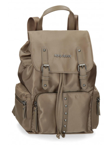 MOCHILA 35CM.PJL ROXANNE BEIGE