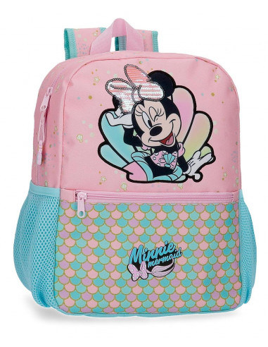 MOCHILA 32CM.MINNIE MERMAID