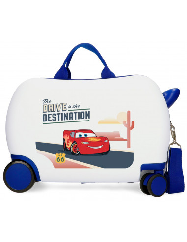 4791041 ABS ROLLING SUITCASE 4W.(2 MULTID.) 45CM. CARS THE D