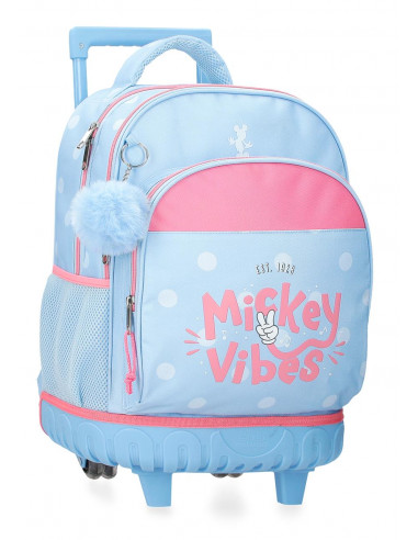 MOCHILA 44CM. COMPACT 2R. MICKEY VIBES