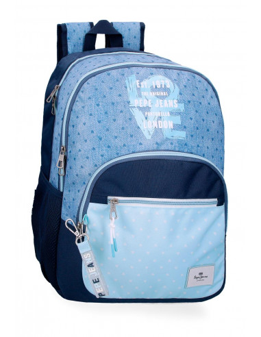 MOCHILA ADAP. PORTAORDENADOR 44C.2C. PJL NONI DENIM