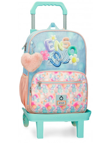 MOCHILA ADAP. C/CARRO 38CM.ENSO BUBBLES