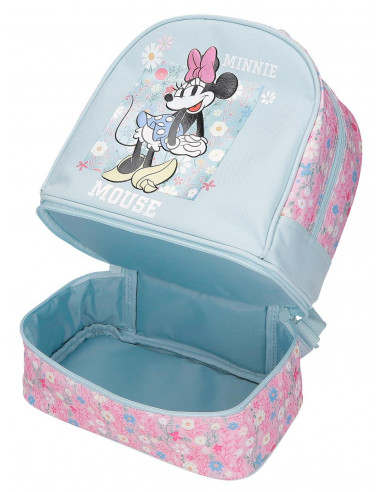 MOCHILA PORTAMERIENDA 28CM. MINNIE HAPPY