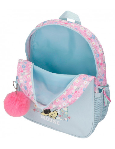 MOCHILA ADAP 33CM. C/CARRO MINNIE HAPPY